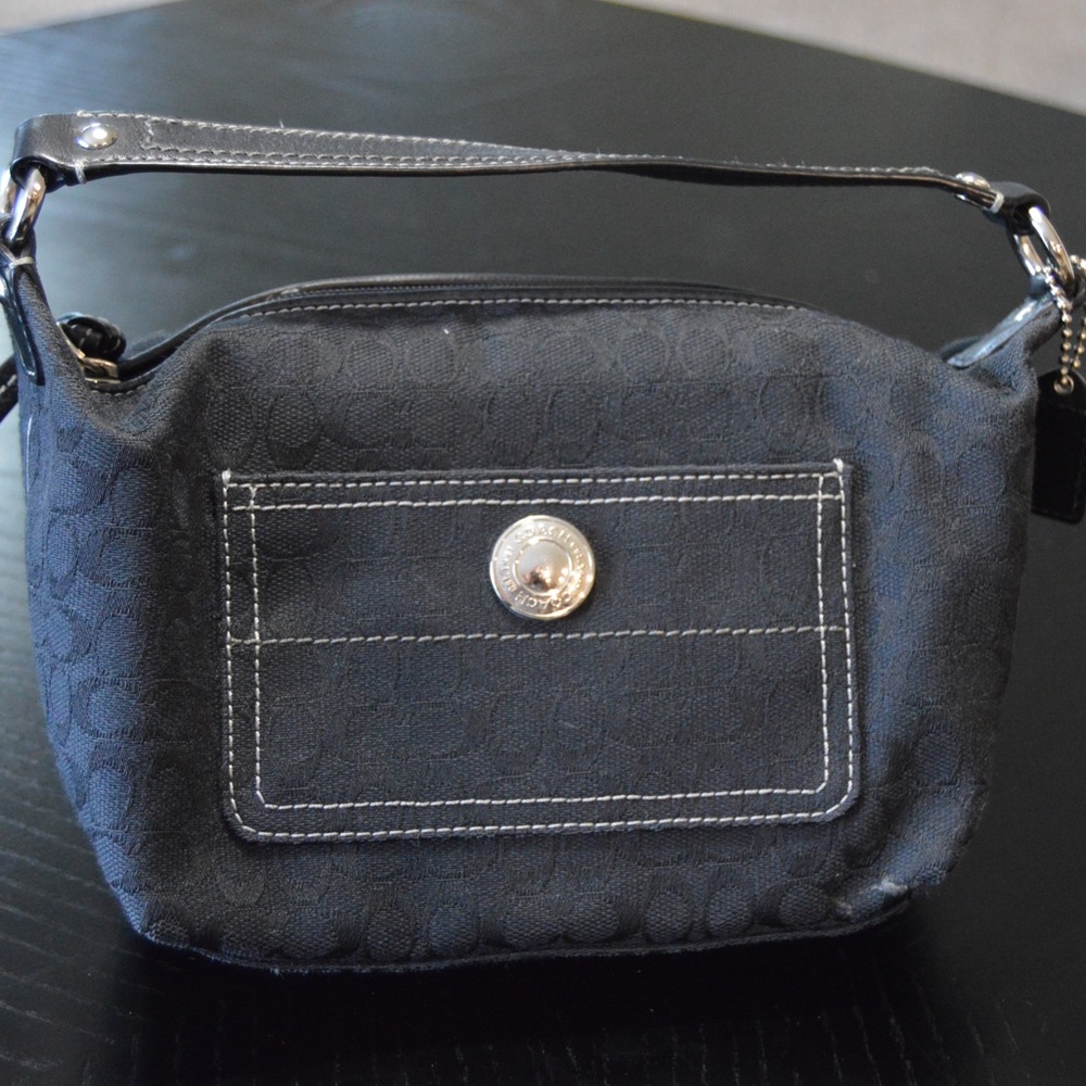 Coach black small